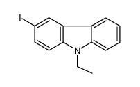 3-Iodo-9-ethylcarbazole Structure