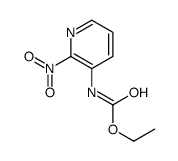 (2-硝基吡啶-3-基)氨基甲酸乙酯结构式