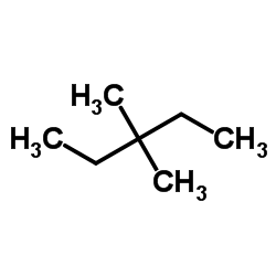 3,3-Dimethylpentane Structure