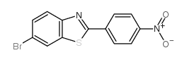 6-溴-2-(4-硝基苯基)苯并噻唑结构式
