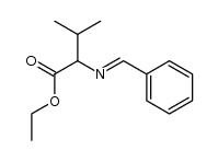 N-benzylidene-α-valine ethylester结构式