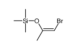 1-bromoprop-1-en-2-yloxy(trimethyl)silane Structure