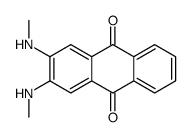2,3-bis(methylamino)anthracene-9,10-dione结构式