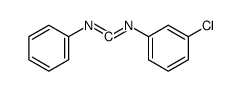 N-m-Chlorphenyl-N'-phenylcarbodiimid Structure
