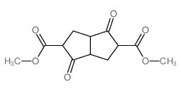 dimethyl 1,4-dioxo-2,3,3a,5,6,6a-hexahydropentalene-2,5-dicarboxylate Structure