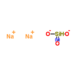偏硅酸钠结构式