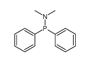 (N,N-dimethylamino)di(phenyl)phosphine Structure
