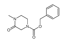 benzyl 4-methyl-3-oxopiperazine-1-carboxylate Structure