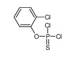 dichloro-(2-chlorophenoxy)-sulfanylidene-λ5-phosphane结构式