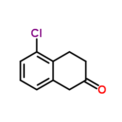 5-氯-β-四氢萘酮结构式