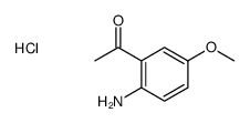 1-(2-Amino-5-methoxy-phenyl)-ethanone hydrochloride Structure