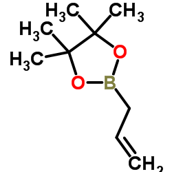2-Allyl-4,4,5,5-tetramethyl-1,3,2-dioxaborolane Structure