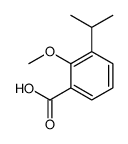 3-异丙基-2-甲氧基苯甲酸结构式
