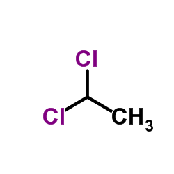 Ethane, 1,1-dichloro- Structure