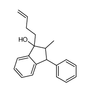 1-but-3-enyl-2-methyl-3-phenyl-2,3-dihydroinden-1-ol Structure
