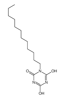 1-dodecyl-1,3,5-triazinane-2,4,6-trione结构式