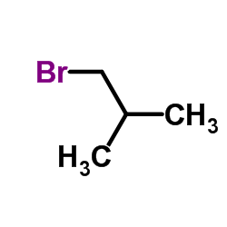 1-Bromo-2-methylpropane Structure