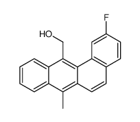 (2-fluoro-7-methylbenzo[a]anthracen-12-yl)methanol结构式