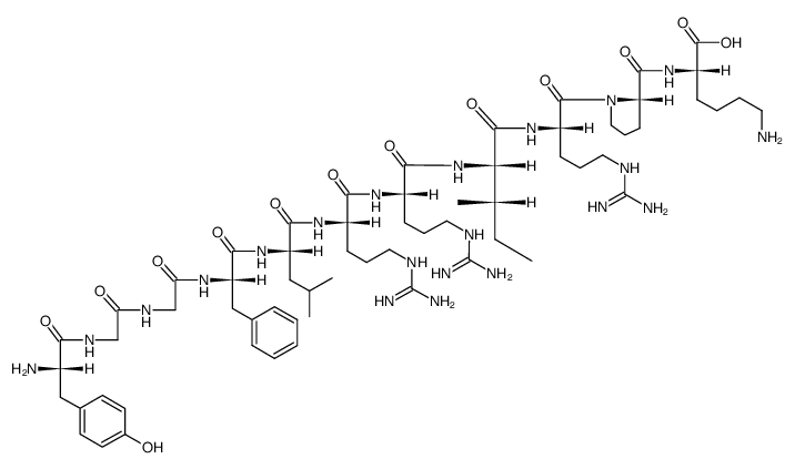 dynorphin (1-11)结构式