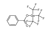 tris(trifluoromethyl)germyl benzoate Structure