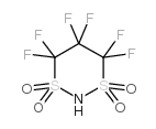 1,1,2,2,3,3-六氟丙烷-1,3-二磺酰亚胺结构式