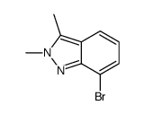 7-溴-2,3-二甲基-2H-吲唑结构式