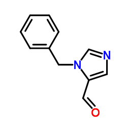 1-Benzylimidazole-5-carbaldehyde Structure