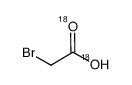 溴乙酸-18O2结构式