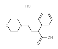 4-吗啉-4-基-2-苯丁酸盐酸盐结构式