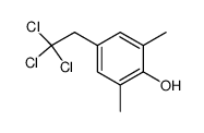 2,6-dimethyl-4-(2,2,2-trichloro-ethyl)-phenol Structure