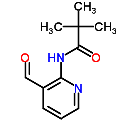 N-(3-甲酰基-2-吡啶基)-2,2-二甲基丙酰胺图片