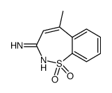 5-methyl-1,1-dioxo-1λ6,2-benzothiazepin-3-amine结构式