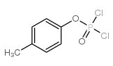 Phosphorodichloridicacid, 4-methylphenyl ester结构式