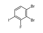 1,2-DIBROMO-3-FLUORO-4-IODO-BENZENE Structure