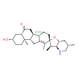 贝母辛盐酸盐结构式