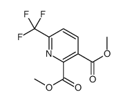 dimethyl 6-(trifluoromethyl)pyridine-2,3-dicarboxylate Structure