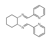 1,2-Cyclohexanediamine,N,N'-bis(2-pyridinylmethylene)-, (1R,2S)-rel- (9CI)结构式