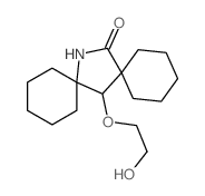7-(2-hydroxyethoxy)-14-azadispiro[5.1.58.26]pentadecan-15-one结构式