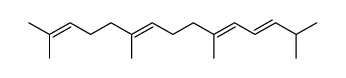 2,6,10,14-tetramethylpentadeca-2,6,10,12-tetraene结构式