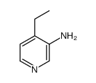 4-乙基-3-吡啶胺结构式