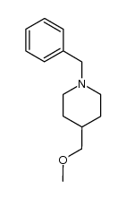 1-benzyl-4-methoxymethyl-piperidine结构式