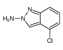 4-chloroindazol-2-amine结构式