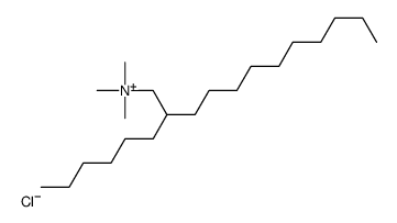 2-hexyldodecyl(trimethyl)azanium,chloride结构式