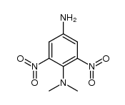 N1,N1-dimethyl-2,6-dinitro-p-phenylenediamine Structure