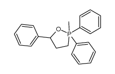 2-methyl-2,2,5-triphenyl-1,2l5-oxaphospholane结构式