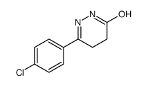 2,3,4,5-TETRAHYDRO-6(4-CHLOROPHENYL)-3(2H)-PYRIDAZINONE Structure