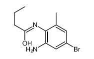 N-(2-amino-4-bromo-6-methylphenyl)butanamide Structure