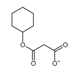 3-cyclohexyloxy-3-oxopropanoate Structure