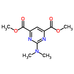 dimethyl pyrimidine-2,5-dicarboxylate Structure