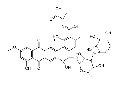 Benanomicin A结构式